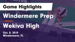 Windermere Prep  vs Wekiva High Game Highlights - Oct. 8, 2019