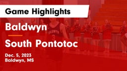 Baldwyn  vs South Pontotoc  Game Highlights - Dec. 5, 2023