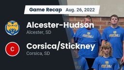 Recap: Alcester-Hudson  vs. Corsica/Stickney  2022