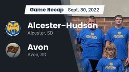 Recap: Alcester-Hudson  vs. Avon  2022
