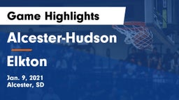 Alcester-Hudson  vs Elkton  Game Highlights - Jan. 9, 2021