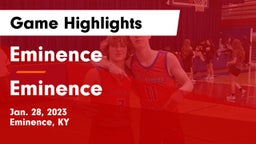 Eminence  vs Eminence  Game Highlights - Jan. 28, 2023