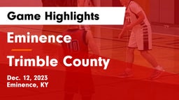 Eminence  vs Trimble County  Game Highlights - Dec. 12, 2023