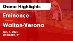 Eminence  vs Walton-Verona  Game Highlights - Jan. 4, 2024