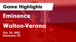 Eminence  vs Walton-Verona  Game Highlights - Oct. 25, 2023