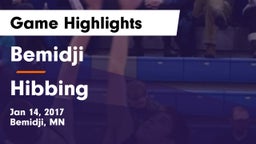 Bemidji  vs Hibbing  Game Highlights - Jan 14, 2017