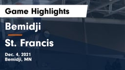 Bemidji  vs St. Francis  Game Highlights - Dec. 4, 2021