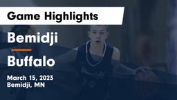 Bemidji  vs Buffalo  Game Highlights - March 15, 2023