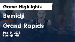 Bemidji  vs Grand Rapids  Game Highlights - Dec. 14, 2023