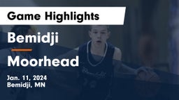 Bemidji  vs Moorhead  Game Highlights - Jan. 11, 2024