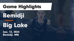 Bemidji  vs Big Lake  Game Highlights - Jan. 13, 2024