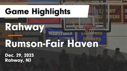 Rahway  vs Rumson-Fair Haven  Game Highlights - Dec. 29, 2023
