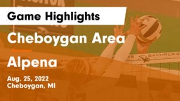 Cheboygan Area  vs Alpena  Game Highlights - Aug. 25, 2022