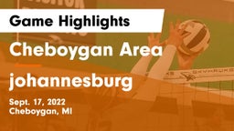 Cheboygan Area  vs johannesburg Game Highlights - Sept. 17, 2022