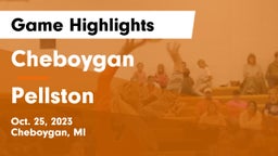 Cheboygan  vs Pellston  Game Highlights - Oct. 25, 2023