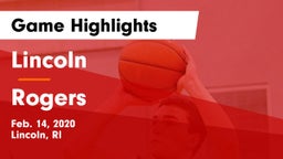 Lincoln  vs Rogers  Game Highlights - Feb. 14, 2020