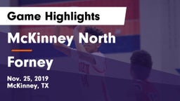 McKinney North  vs Forney  Game Highlights - Nov. 25, 2019