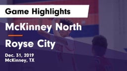 McKinney North  vs Royse City  Game Highlights - Dec. 31, 2019