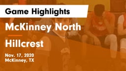 McKinney North  vs Hillcrest  Game Highlights - Nov. 17, 2020