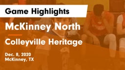 McKinney North  vs Colleyville Heritage  Game Highlights - Dec. 8, 2020