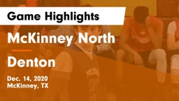 McKinney North  vs Denton  Game Highlights - Dec. 14, 2020