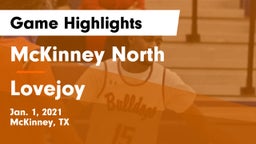 McKinney North  vs Lovejoy  Game Highlights - Jan. 1, 2021