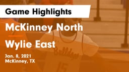 McKinney North  vs Wylie East  Game Highlights - Jan. 8, 2021