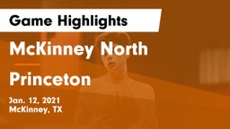 McKinney North  vs Princeton  Game Highlights - Jan. 12, 2021