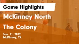 McKinney North  vs The Colony  Game Highlights - Jan. 11, 2022