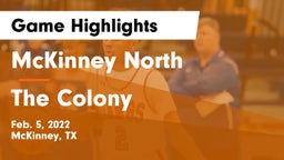 McKinney North  vs The Colony  Game Highlights - Feb. 5, 2022
