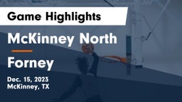 McKinney North  vs Forney  Game Highlights - Dec. 15, 2023