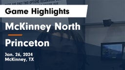 McKinney North  vs Princeton  Game Highlights - Jan. 26, 2024