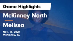 McKinney North  vs Melissa Game Highlights - Nov. 13, 2020