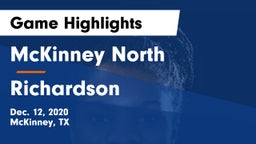 McKinney North  vs Richardson  Game Highlights - Dec. 12, 2020