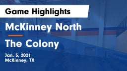 McKinney North  vs The Colony  Game Highlights - Jan. 5, 2021