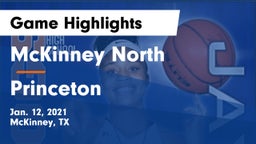 McKinney North  vs Princeton  Game Highlights - Jan. 12, 2021
