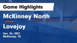 McKinney North  vs Lovejoy  Game Highlights - Jan. 26, 2021