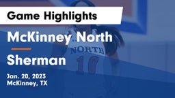 McKinney North  vs Sherman  Game Highlights - Jan. 20, 2023