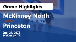 McKinney North  vs Princeton  Game Highlights - Jan. 27, 2023