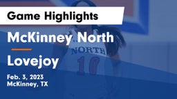 McKinney North  vs Lovejoy  Game Highlights - Feb. 3, 2023