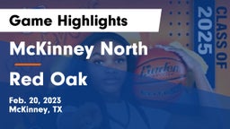 McKinney North  vs Red Oak  Game Highlights - Feb. 20, 2023