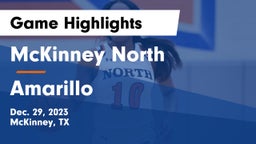 McKinney North  vs Amarillo  Game Highlights - Dec. 29, 2023