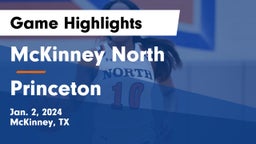 McKinney North  vs Princeton  Game Highlights - Jan. 2, 2024
