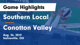 Southern Local  vs Conotton Valley  Game Highlights - Aug. 26, 2019