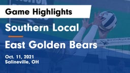 Southern Local  vs East  Golden Bears Game Highlights - Oct. 11, 2021