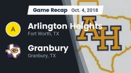Recap: Arlington Heights  vs. Granbury  2018
