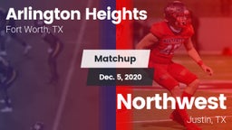 Matchup: Arlington Heights vs. Northwest  2020
