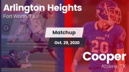 Matchup: Arlington Heights vs. Cooper  2020