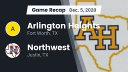 Recap: Arlington Heights  vs. Northwest  2020