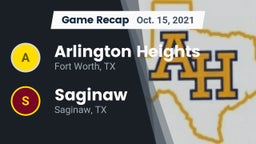 Recap: Arlington Heights  vs. Saginaw  2021